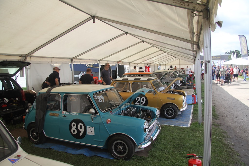 65-klassen havde mange deltagere og flotte biler.
(Foto: Motorsporten.dk)